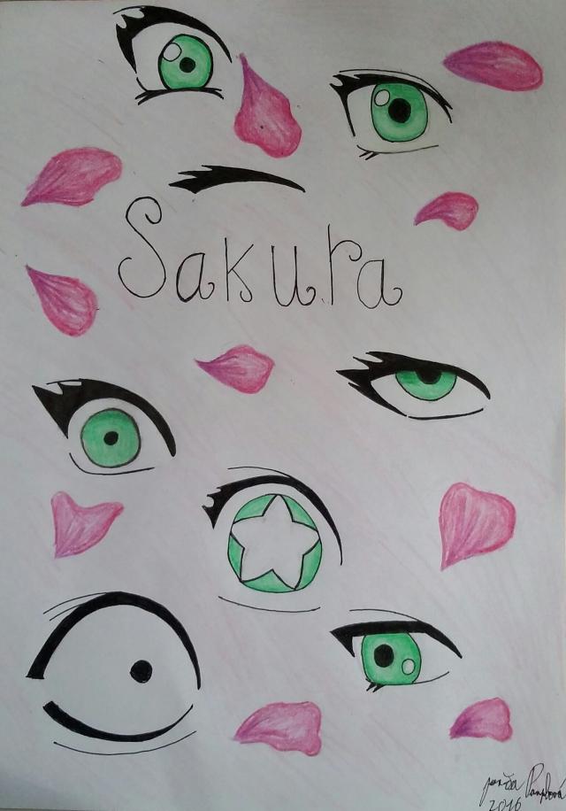 Sakura oči :D